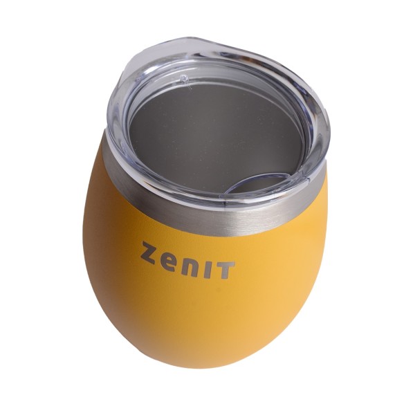 Mate Zenit de acero inoxidable con tapa