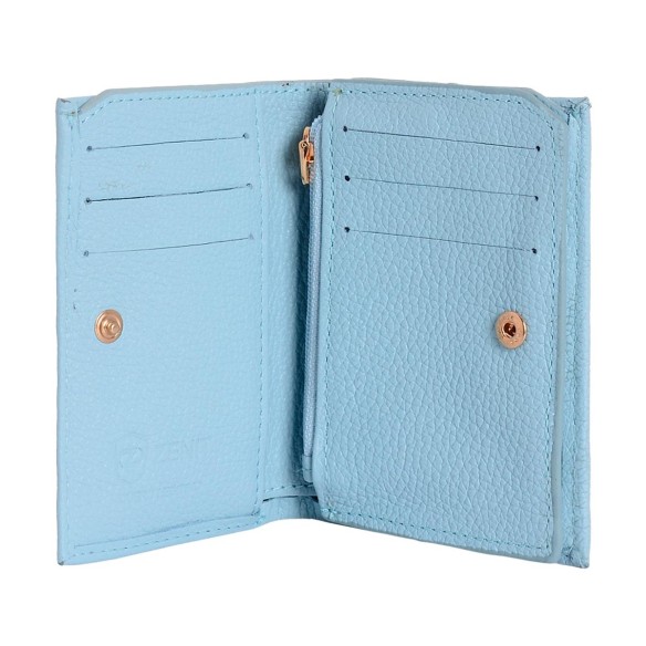 Billetera Corta Cuero Mujer Zenit