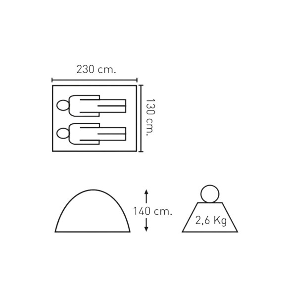 Carpa de playa NatGeo Shelter