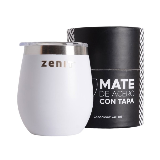 Mate Zenit de acero inoxidable con tapa Mate Zenit de acero inoxidable con tapa