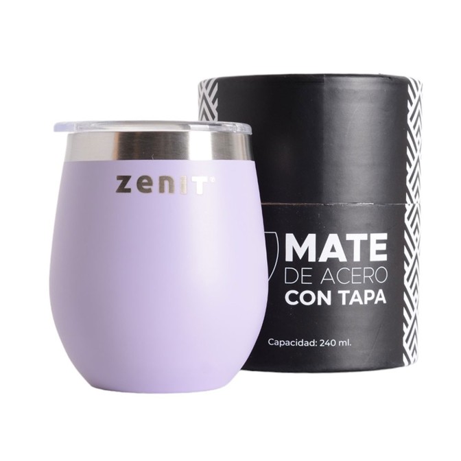 Mate Zenit de acero inoxidable con tapa Mate Zenit de acero inoxidable con tapa