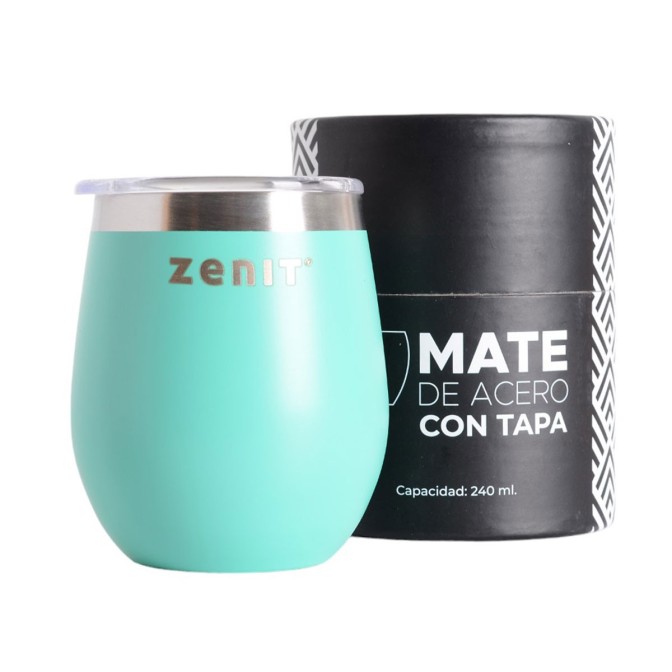 Mate Zenit de acero inoxidable con tapa Mate Zenit de acero inoxidable con tapa