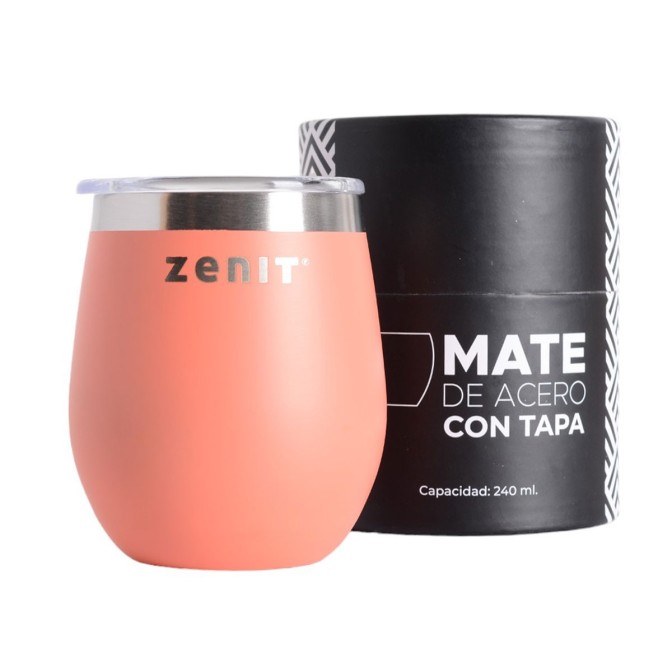 Mate Zenit de acero inoxidable con tapa Mate Zenit de acero inoxidable con tapa