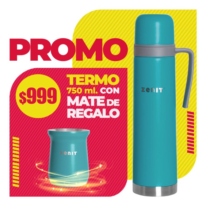 PROMO Termo 750 ml + Mate 160 ml