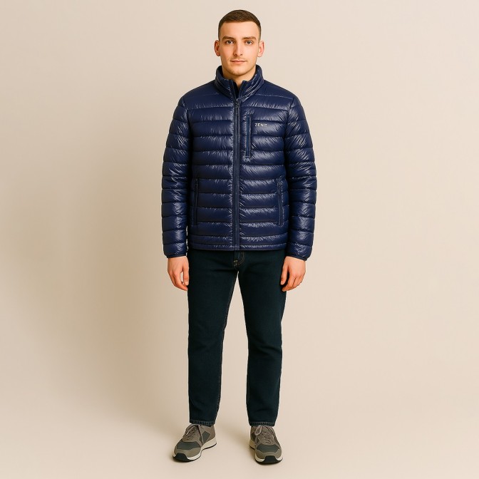 Campera Inflada Sin Capucha