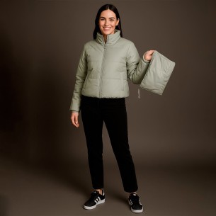 Campera Corta Opaca Mujer 2