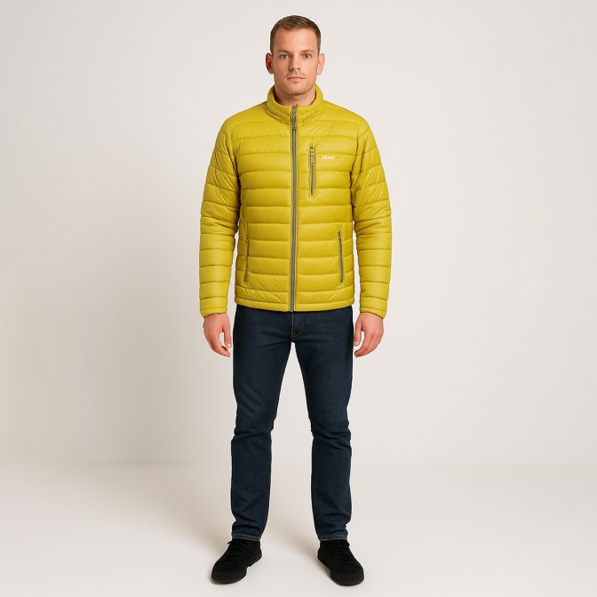 Campera Inflada Sin Capucha