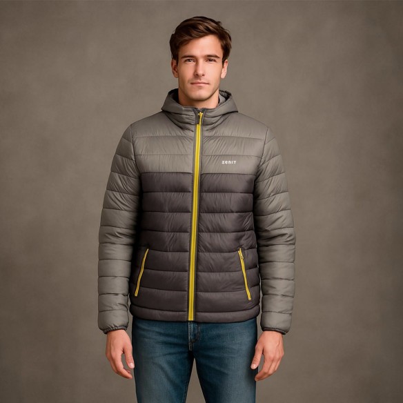 Campera Inflada Combinada