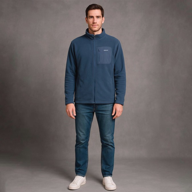 Campera Polar Premium Hombre