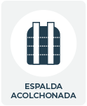 Acolchonada.