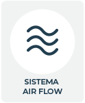 Con sistema Air Flow.