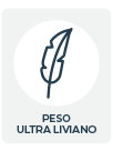 Ultra liviano.