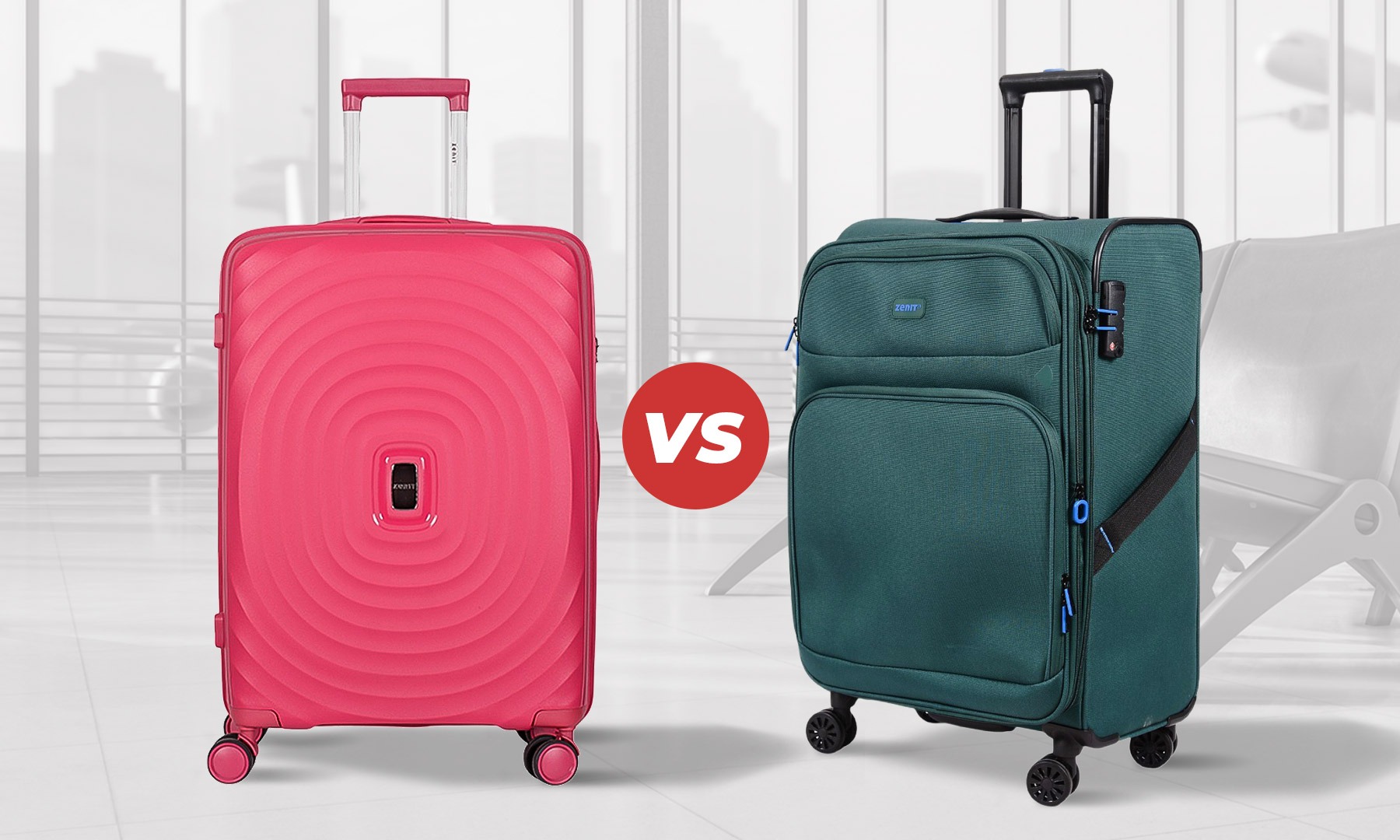 Valijas de tela vs. valijas rígidas: ¿Cuál es la mejor opción para tu próximo viaje?